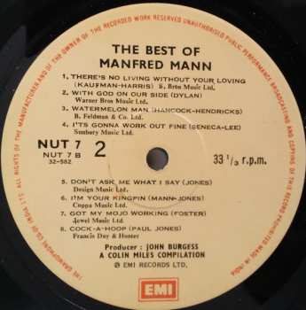LP Manfred Mann: The Best Of Manfred Mann