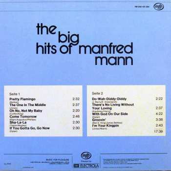 LP Manfred Mann: The Big Hits Of Manfred Mann