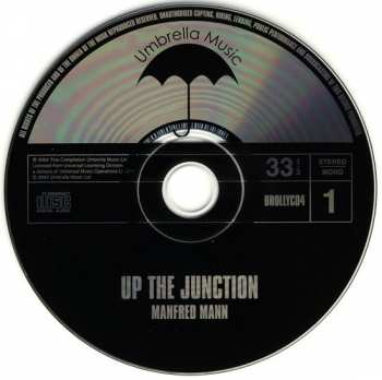 CD Manfred Mann: Up The Junction (Original Soundtrack Recording From The Paramount Picture)