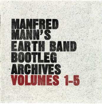 5CD/Doos Manfred Mann's Earth Band: Bootleg Archives Volumes 1-5