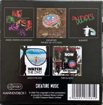 5DVD/Doos Manfred Mann's Earth Band: The DVD Collection