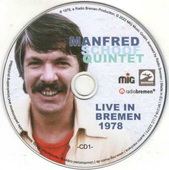 2CD Manfred Schoof Quintet: Live In Bremen 1978