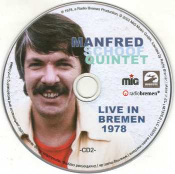 2CD Manfred Schoof Quintet: Live In Bremen 1978