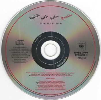 CD Manhattans: There's No Good In Goodbye