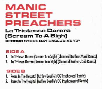 LP Manic Street Preachers: Done & Dusted