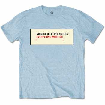 Merch Manic Street Preachers: T-shirt Everything Must Go 