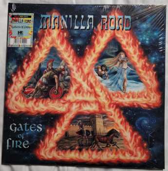 2LP Manilla Road: Gates Of Fire CLR | LTD