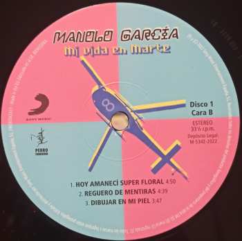 2LP Manolo García: Mi Vida En Marte