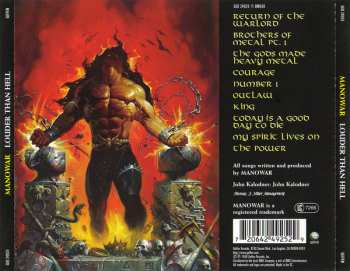 CD Manowar: Louder Than Hell