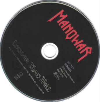CD Manowar: Louder Than Hell