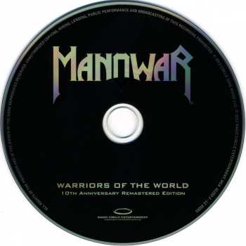 CD Manowar: Warriors Of The World