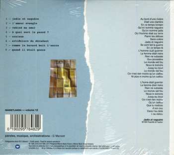 CD Gérard Manset: Jadis Et Naguère DIGI