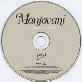 5CD/Doos Mantovani: 100 Golden Classics (The Complete Collection)