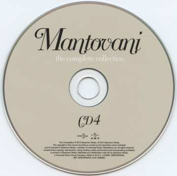 5CD/Doos Mantovani: 100 Golden Classics (The Complete Collection)
