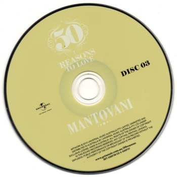3CD Mantovani: 50 Reasons To Love Mantovani