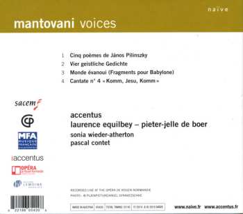 CD Bruno Mantovani: Voices