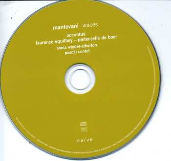 CD Bruno Mantovani: Voices
