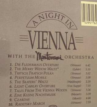 CD Mantovani And His Orchestra: A Night In Vienna With The Mantovani Orchestra
