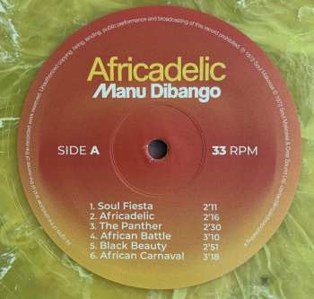 LP Manu Dibango: Africadelic CLR
