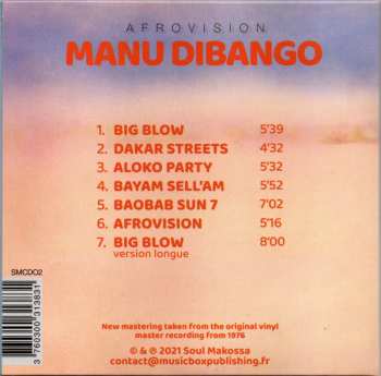 CD Manu Dibango: Afrovision