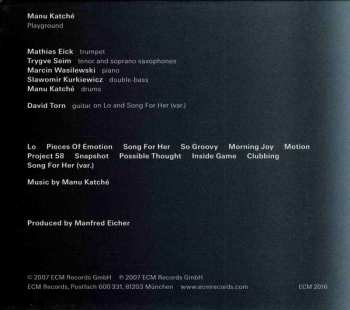 CD Manu Katché: Playground