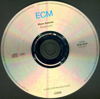CD Manu Katché: Playground