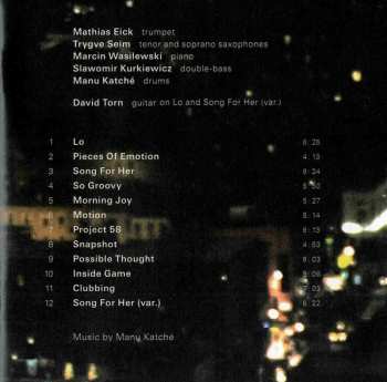 CD Manu Katché: Playground