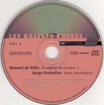 CD Sergei Prokofiev: El Sombrero De Tres Picos | Chout (The Buffon)