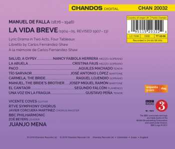 CD Manuel de Falla: La Vida Breve