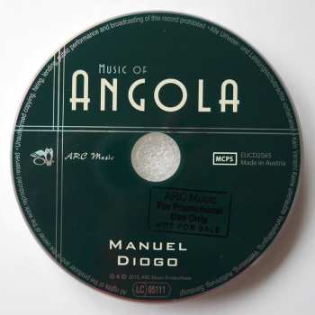 CD Manuel Diogo: Music Of Angola