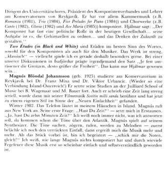 CD Manuela Wiesler: To Manuela (Icelandic Solo Flute Music Written For Manuela Wiesler by Þorkell Sigurbjörnsson, Atli Heimir Sveinsson, Leifur Þórarinsson, Hjálmar Helgi Ragnarsson and Magnús Blöndal Johansson)