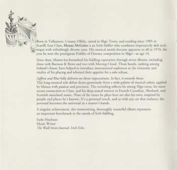 CD Manus McGuire: Saffron and Blue