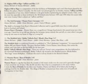 CD Manus McGuire: Saffron and Blue