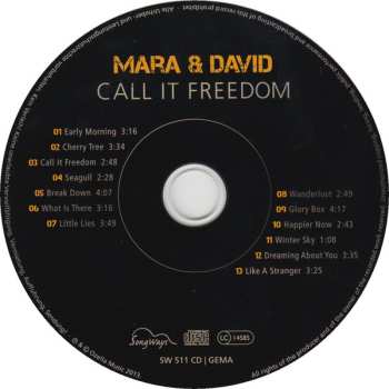 CD Mara Von Ferne: Call it Freedom