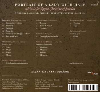 CD Mara Galassi: Portrait Of A Lady With Harp (Music For Queen Christina Of Sweden)