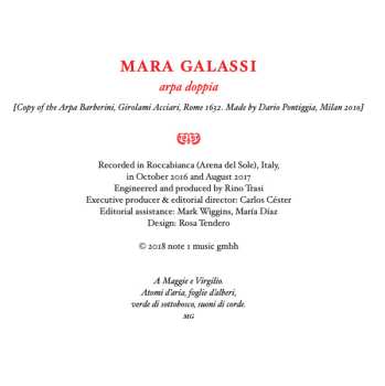 CD Mara Galassi: Portrait Of A Lady With Harp (Music For Queen Christina Of Sweden)