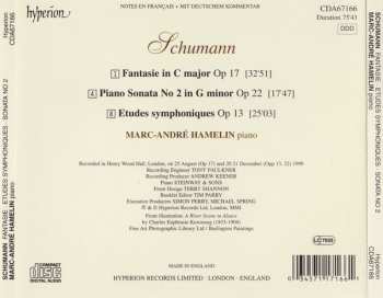 CD Robert Schumann: Fantasy In C Major - Etudes Symphoniques - Piano Sonata No.2
