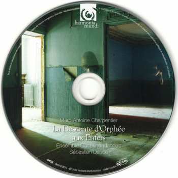 CD Marc Antoine Charpentier: La Descente D'Orphée Aux Enfers