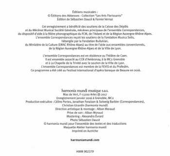 CD Marc Antoine Charpentier: La Descente D'Orphée Aux Enfers