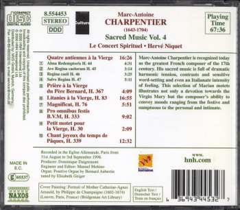 CD Hervé Niquet: Sacred Music Vol. 4: Motets • Litanies À La Vierge