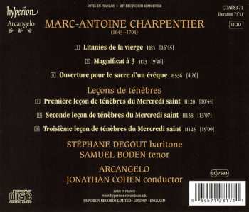 CD Stéphane Degout: Leçon De Ténèbres