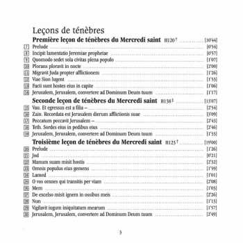 CD Stéphane Degout: Leçon De Ténèbres