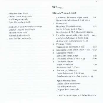 2CD Gérard Lesne: Leçons De Ténèbres