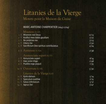 CD Marc Antoine Charpentier: Litanies De La Vierge  (Motets Pour La Maison De Guise)