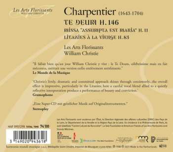 CD William Christie: Te Deum H. 146