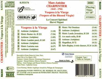 CD Hervé Niquet: Vespres À La Vierge