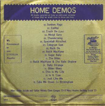 5CD/Doos Marc Bolan: Home Demos