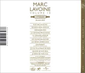 CD Marc Lavoine: Volume 10 DIGI