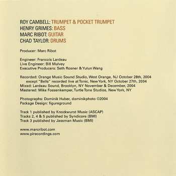 CD Marc Ribot: Spiritual Unity