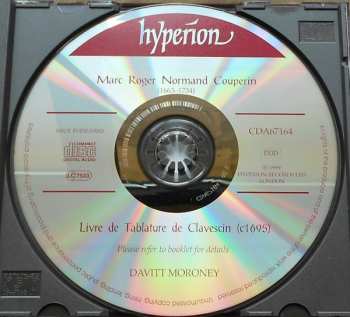 CD Davitt Moroney: Livre De Tablature De Clavescin